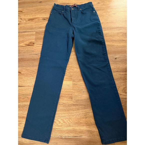 Gloria Vanderbilt Amanda Jeans Size 4 -Blue/Green - Picture 1 of 8